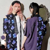 病みくまいっぱいネクタイ付きユニセックスシャツ | NOEMIE | 詳細画像1 