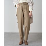 BEIGE | 【CIAOPANIC TYPY】ウエストマークテーパードパンツ | PAL GROUP OUTLET