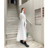 【WHO'S WHO gallery】スタンドカラー袖コンワンピ | PAL GROUP OUTLET | 詳細画像10