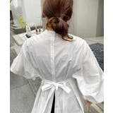 【WHO'S WHO gallery】スタンドカラー袖コンワンピ | PAL GROUP OUTLET | 詳細画像15