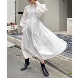 【WHO'S WHO gallery】スタンドカラー袖コンワンピ | PAL GROUP OUTLET | 詳細画像18