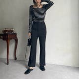 【CAPRICIEUX LE'MAGE】スクエアボーダーホルターPO | PAL GROUP OUTLET | 詳細画像16