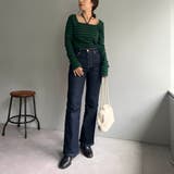 【CAPRICIEUX LE'MAGE】スクエアボーダーホルターPO | PAL GROUP OUTLET | 詳細画像27