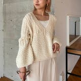 WHITE | 【CAPRICIEUX LE'MAGE】ハンドニットPO | PAL GROUP OUTLET
