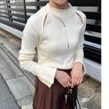 【CAPRICIEUX LE'MAGE】カットアウトリブT | PAL GROUP OUTLET | 詳細画像1
