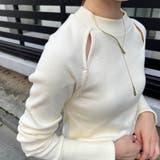【CAPRICIEUX LE'MAGE】カットアウトリブT | PAL GROUP OUTLET | 詳細画像3