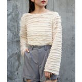 【Chico】ワンショルフリルロンT | PAL GROUP OUTLET | 詳細画像27