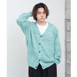 M.GRN | 【Kastane】MIX YARN WAFFLE KNIT CARDIGAN | PAL GROUP OUTLET