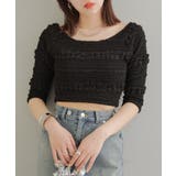 【Chico】カットレース5分袖チビT | PAL GROUP OUTLET | 詳細画像8