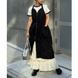 Ciaopanic】フロントジップナイロンベストワンピース[品番
