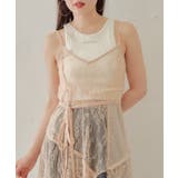NUDE | 【Chico】パッチワークレースキャミOP | PAL GROUP OUTLET