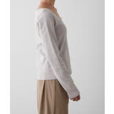 【earthy_】リブカップ付きスクエアロンT | PAL GROUP OUTLET | 詳細画像2