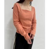 【earthy_】リブカップ付きスクエアロンT | PAL GROUP OUTLET | 詳細画像5