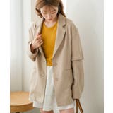 BEG | 【Kastane】カットアウトジャケット | PAL GROUP OUTLET