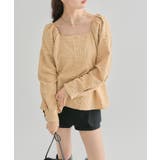 【mystic】エンボスパフ 長袖ブラウス | PAL GROUP OUTLET | 詳細画像27 