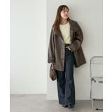 【Discoat】フェイクレザースタンドコート | PAL GROUP OUTLET | 詳細画像27 