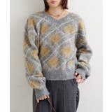 【Kastane】B アーガイルプルオーバー | PAL GROUP OUTLET | 詳細画像4