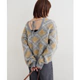 【Kastane】B アーガイルプルオーバー | PAL GROUP OUTLET | 詳細画像5