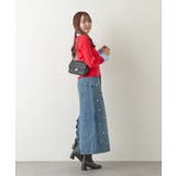 【La boutique BonBon】布帛ドッキングアンゴラタッチリブ… | PAL GROUP OUTLET | 詳細画像2 