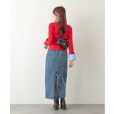【La boutique BonBon】布帛ドッキングアンゴラタッチリブ… | PAL GROUP OUTLET | 詳細画像3 