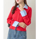 【La boutique BonBon】布帛ドッキングアンゴラタッチリブ… | PAL GROUP OUTLET | 詳細画像4 