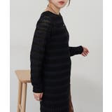 【SHENERY】透かし編みニットワンピース | PAL GROUP OUTLET | 詳細画像21 