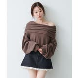 BRN | 【Kastane】オフショルスウェット | PAL GROUP OUTLET