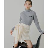 【Chico】リボンラップSK+スラックスハーフPT | PAL GROUP OUTLET | 詳細画像1 