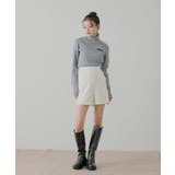【Chico】リボンラップSK+スラックスハーフPT | PAL GROUP OUTLET | 詳細画像4 