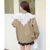 【Kastane】カラーツイルレース付きジャケット | PAL GROUP OUTLET | 詳細画像21 