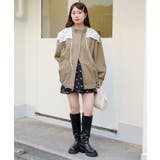 【Kastane】カラーツイルレース付きジャケット | PAL GROUP OUTLET | 詳細画像16 