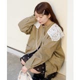 【Kastane】カラーツイルレース付きジャケット | PAL GROUP OUTLET | 詳細画像22 