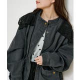 【Kastane】カラーツイルレース付きジャケット | PAL GROUP OUTLET | 詳細画像8 