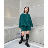 【WHO'S WHO gallery】SLOPPY ベロアクルー | PAL GROUP OUTLET | 詳細画像6 