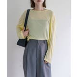 【mystic】シアーロングTシャツ | PAL GROUP OUTLET | 詳細画像14