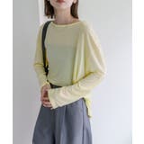 【mystic】シアーロングTシャツ | PAL GROUP OUTLET | 詳細画像15