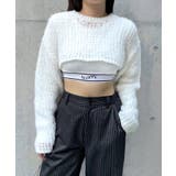【WHO'S WHO gallery】モヘアライクショートプル | PAL GROUP OUTLET | 詳細画像1