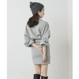【Chico】クルーネック短丈ルーズスウェット | PAL GROUP OUTLET | 詳細画像9