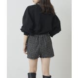 【Chico】クルーネック短丈ルーズスウェット | PAL GROUP OUTLET | 詳細画像15