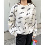 【WHO'S WHO gallery】SLOPPY 総柄ニット | PAL GROUP OUTLET | 詳細画像1 