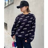 【WHO'S WHO gallery】SLOPPY 総柄ニット | PAL GROUP OUTLET | 詳細画像3 