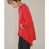 RED | 【Kastane】デザインニット | PAL GROUP OUTLET