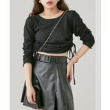 【Chico】サイドドロストシアーリブトップス | PAL GROUP OUTLET | 詳細画像9
