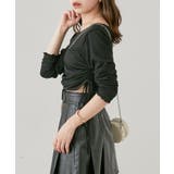 【Chico】サイドドロストシアーリブトップス | PAL GROUP OUTLET | 詳細画像10