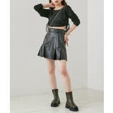 【Chico】サイドドロストシアーリブトップス | PAL GROUP OUTLET | 詳細画像12