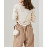 【Chico】サイドドロストシアーリブトップス | PAL GROUP OUTLET | 詳細画像5