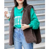 ボアベスト×クロップドプリントスウェット | PAL GROUP OUTLET | 詳細画像2