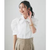 【La boutique BonBon】ボウタイパフスリーブBL | PAL GROUP OUTLET | 詳細画像1