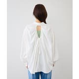 【Kastane】バックギャザーBIGシャツ | PAL GROUP OUTLET | 詳細画像12 