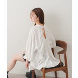 【Kastane】バックギャザーBIGシャツ | PAL GROUP OUTLET | 詳細画像3 